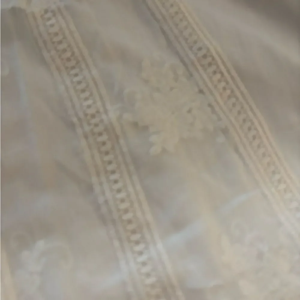 Knox Rose White Cotton Embroidered Lace Sleeveless Dress sz Small - Picture 5 of 9
